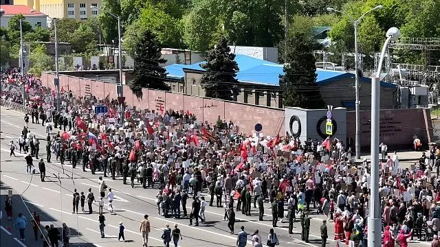 Традиционное шествие «Бессмертного полка» в 2024 году не состоится Фото: телеканал Краснодар